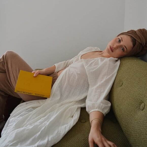 Anthropologie Layla Gauze Midi Maxi Dress Boho Coastal Oversized Peasant Tunic - Picture 11 of 14